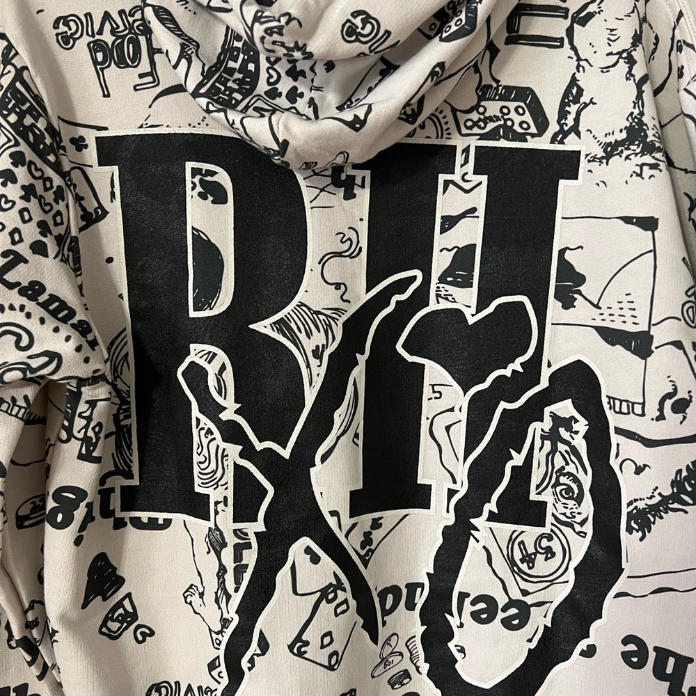 The Weeknd x Rhuigi sweatshirt